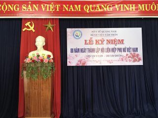 Bệnh viện Tâm thần Quảng Nam tổ chức Lễ kỷ niệm 88 năm ngày thành lập Hội Liên hiệp Phụ nữ Việt Nam