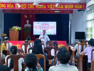 TẬP HUẤN BỒI DƯỠNG KIẾN THỨC CHUYÊN MÔN VỀ QUẢN LÝ, ĐIỀU TRỊ VÀ PHỤC HỒI CHỨC NĂNG TÂM THẦN TẠI CỘNG ĐỒNG NĂM 2026